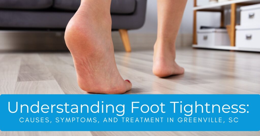 resolving foot tightness